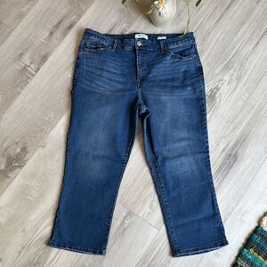 Nine West Christy Capri Jeans Size 16